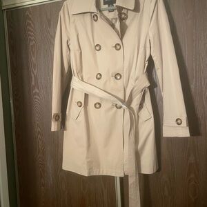 London Fog Classic Tan Trench Coat